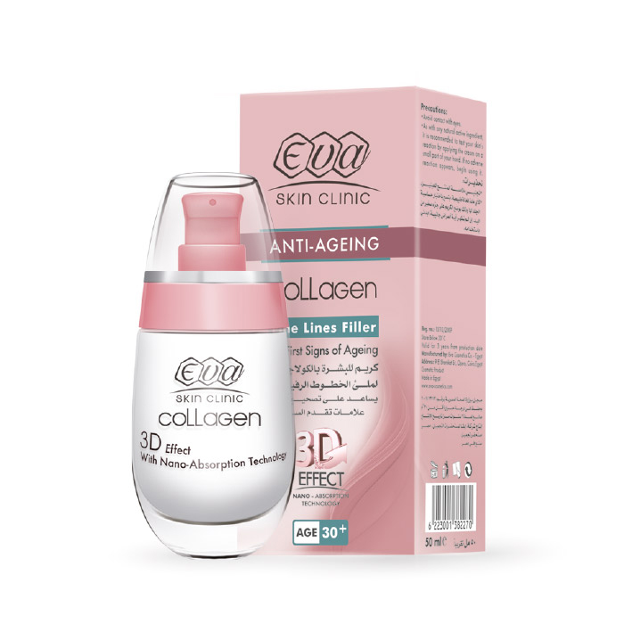 Крем Eva Collagen наполнитель морщинок 30+, 50 мл